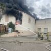 Baja California registra fuerte incendio en Parque Industrial de Tijuana