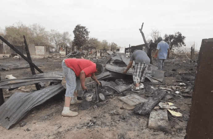 Reparación de la presa de San Luis Potosí