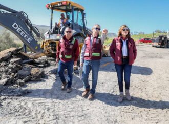 Gobierno de Marina del Pilar refuerza la ejecución de obras viales para Tijuana