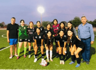 Se instalan Leonas Negras en final de Liga de Futbol Ejidal Femenil