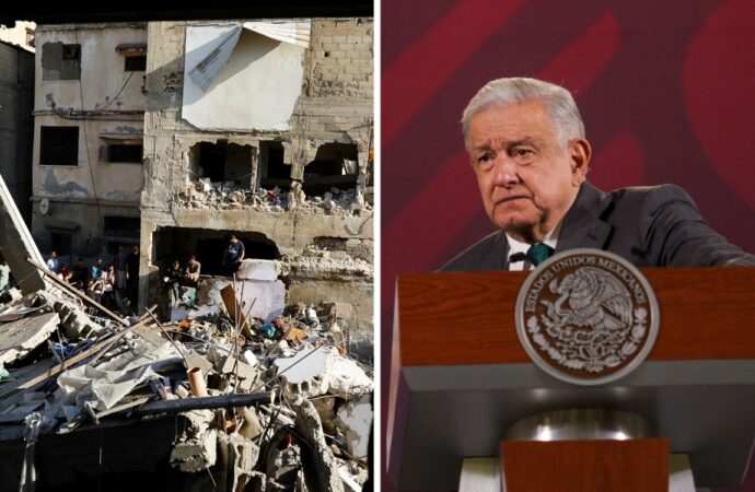 Obrador respalda el llamado de la ONU a un alto el fuego en Gaza