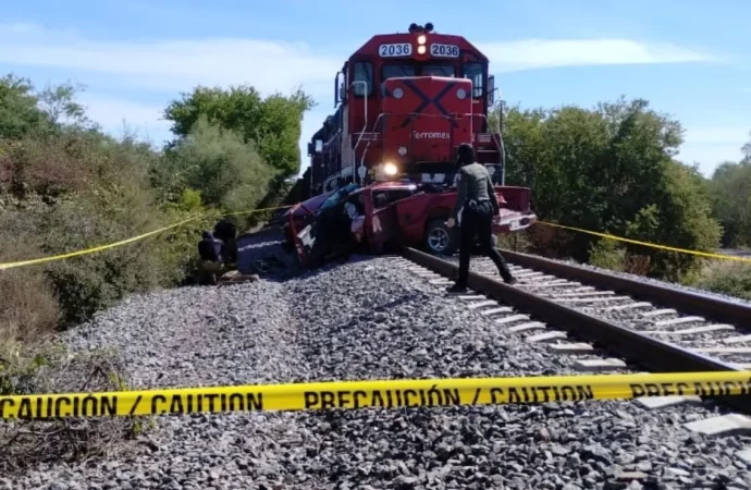 Mortal accidente de tren deja dos muertos y dos heridos en Sinaloa municipio