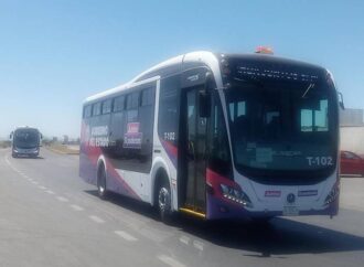 Salen a Juárez nuevos camiones para la troncal BRT 1