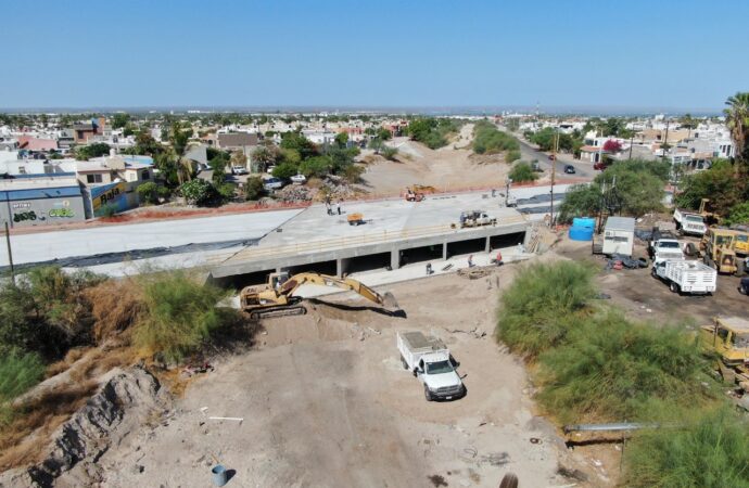 El Puente Colosio en La Paz estará listo para las lluvias