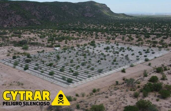 Reparación de la presa de San Luis Potosí