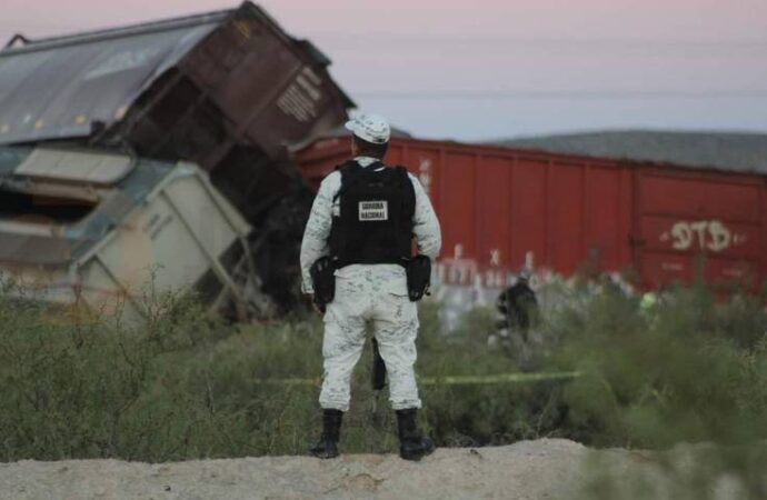 Niño fallece en descarrilamiento del tren en Villa Ahumada, Chihuahua